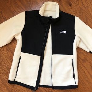 North Face Denali in cream 🤍
